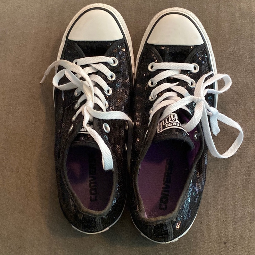 Converse sequin shoe